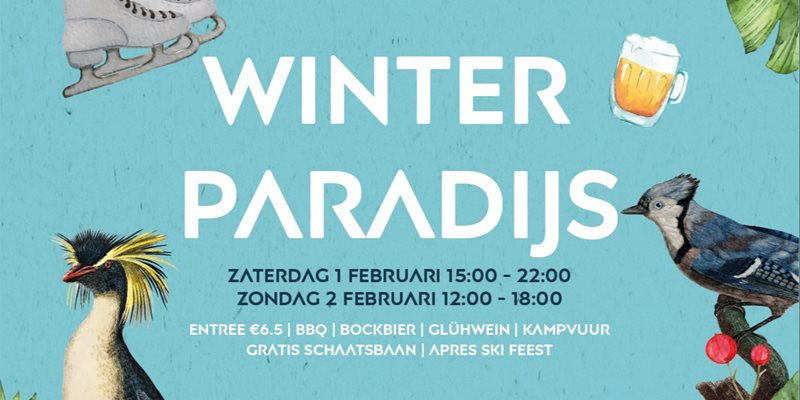 WINTERPARADIJS ZONDAG 2 FEB