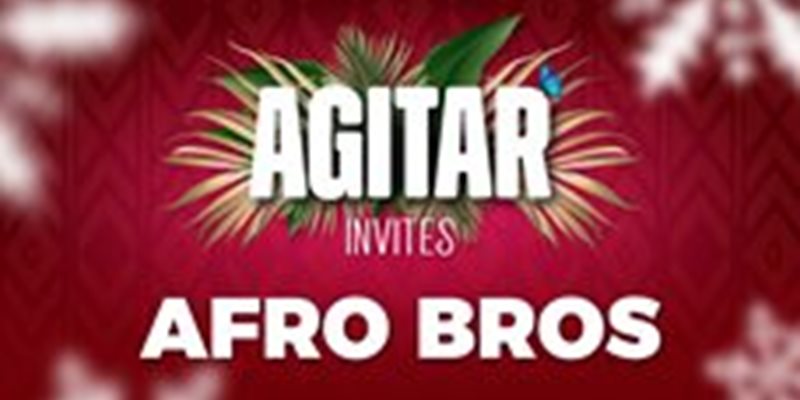 Agitar Invites Afro Bros 1e kerstdag