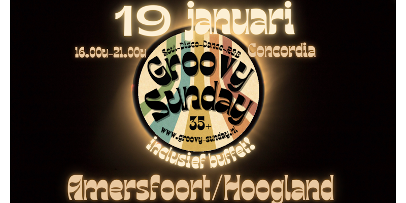 Groovy Sunday Amersfoort/Hoogland 19 januari